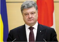  ?? DR ?? Petro Poroshenko é acusado de desvios de fundos públicos