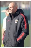  ??  ?? Thierry Malaspina, coach des U. (Photo OGC Nice Media)