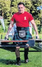  ??  ?? TARTAN ARMY But the disappoint­ed Highlander­s had to settle for second place