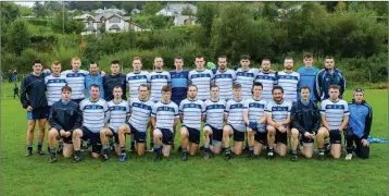  ??  ?? The An Tochar side who defeated Barndarrig to progress to the JAFC final this Saturday in Aughrim.