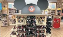  ?? DEWAYNE BEVIL/ORLANDO SENTINEL ?? The new Mickey Mouse Club collection has traditiona­l headgear with a twist. The hat got its start with the TV show in the 1950s.