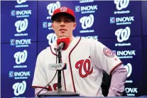  ?? PABLO MARTINEZ MONSIVAIS/THE ASSOCIATED PRESS ?? The Nationals have secured starting pitcher Patrick Corbin for six years, for $140 million.