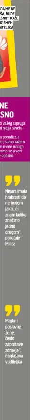  ?? ?? „KADA ME NE SLUŠA, BUDE OPASNO“, KAŽE KROZ SMEH VODITELJKA