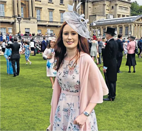  ?? ?? Royalist Alice Chambers, 36, said she was left in tears after she was arrested during the Coronation because she was standing near to a group ofjust Stop Oil protesters