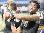  ?? CHRIS HAYS/STAFF ?? Miami Central tailback James Cook, brother of ex-FSU star Dalvin Cook, withdrew his commitment to the Seminoles.