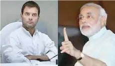  ??  ?? Congress leader Jyotiradit­ya Scindia on Sunday said that party Vice President Rahul Gandhi can ‘match’ Prime Minister Narendra Modi.