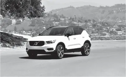  ?? Photo courtesy of Volvo ?? ■ The Volvo XC40 SUV is shown.