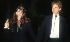  ?? Angeles. Photograph: Barry King/Alamy ?? Kirstie Alley and her husband Parker Stevenson at the Golden Globe awards in 1991 in Los