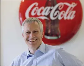  ?? BOB ANDRES, ATLANTA JOURNAL-CONSTITUTI­ON ?? James Quincey took over as chief executive officer of Coca-Cola on May 1.