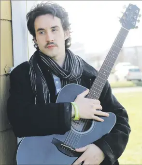  ?? — Telegram file photo ?? Local singer/songwriter Matty Rose is hosting a Christmas concert in aid of Choices for Youth at Gower Street United Church Dec. 18.