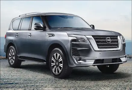  ?? ?? REFRESH: Nissan Australia has rolled out a mildly refreshed version of its upper large SUV.