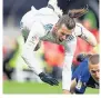  ??  ?? FALL GUY Bale could fall flat on his face at United