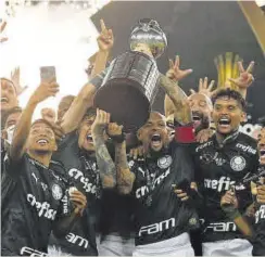  ?? // AFP ?? El Palmeiras defenderá el título en esta edición