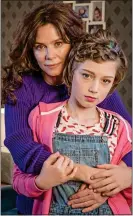  ??  ?? CONTROVERS­IAL: Anna Friel and Callum Booth-Ford in ITV’s Butterfly
