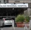  ??  ?? Sligo University Hospital.