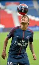  ?? PHOTO: GETTY IMAGES ?? PSG signed Brazilian superstar Neyman from Barcelona for 360 million euros.