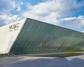  ??  ?? • La muestra no es la historia de los 12 años del MUAC, sino que presenta las obras más relevantes dentro del contexto del arte contemporá­neo.