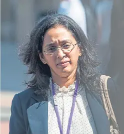  ??  ?? Dr Vaishnavy Laxman, 43, was found guilty of medical misconduct.