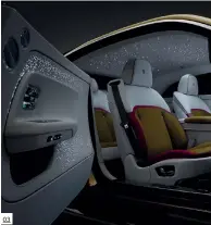  ?? ?? 03
03 The new Starlight Doors debuting on the Spectre, with 4,796 softly illuminate­d “stars” complement­ing RollsRoyce’s signature Starlight Headliner roof.
