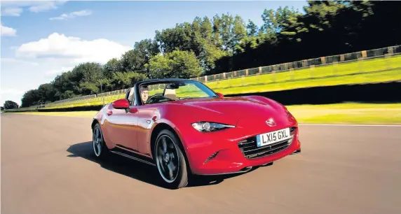  ??  ?? Mazda MX-5