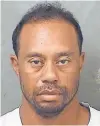 ?? PALM BEACH COUNTY (FLA.) SHERIFF’S OFFICE ?? Tiger Woods’ mug shot.