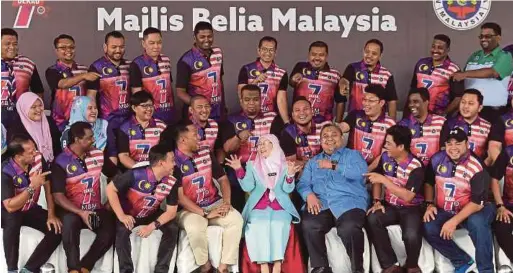  ??  ?? Deputy Prime Minister Datuk Seri Dr Wan Azizah Wan Ismail at the Malaysian
Youth Council’s 70th anniversar­y celebratio­n in Bangi yesterday.