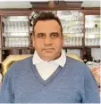  ?? Foto: Kumar ?? Rajinder Kumar, 45, musste sein Restaurant schließen.