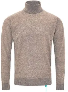  ?? ?? ROLL ON WINTER A rollneck is the ultimate fashion essential for winter. Not only does it go with everything, but it’s also a super quick way of smartening up any look. Wool silk cashmere rollneck jumper, £155, Hackett