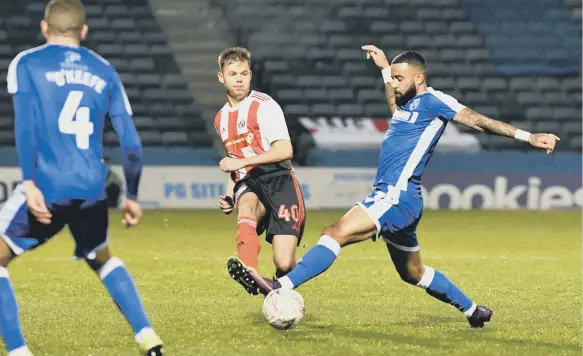  ??  ?? Brandon Taylor, one the Sunderland youngsters who could play a key role when the 2019-20 season resumes.