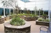  ?? Memorial Hermann Southeast Hospital ?? Memorial Hermann Southeast Hospital’s recently opened healing garden for employees is part of a $14 million renovation.