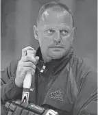  ?? COLUMBUS DISPATCH FILE PHOTO ?? Gerard Gallant compiled a 56-76-4-6 record in parts of three seasons as Blue Jackets coach in the mid-2000s, but found more success with Florida and Vegas.