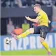  ?? FOTO: DPA ?? Treffsiche­r: Ciro Immobile erzielt das 1:0 für die Dortmunder.