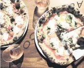  ?? KATIE JUNE BURTON ?? The Neopolitan-style pizza at Stanzione 87 was named one of the top 50 pizzas in the U.S.