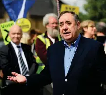  ??  ?? Salmond made partially accurate claims Photograph: Jeff J Mitchell/ Getty Images
