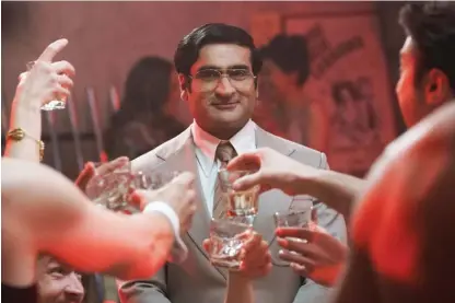  ?? ?? ABOVE: Somen “Steve” Banerjee (Kumail Nanjiani) dreams of creating something classy in “Welcome to Chippendal­es.”