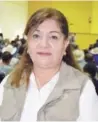  ?? ?? ▮ Carmen Julia Cerda Jiménez, servidora de la nación encargada del operativo.