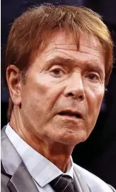  ??  ?? Sir Cliff: Legal victory and apology