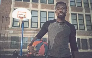  ??  ?? Oneil Barnes, 29, plays basketball two evenings a week at Parkdale. He says the area still has challenges, with occasional drug deals taking place courtside, but things have improved.