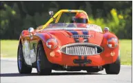  ?? Contribute­d Photo ?? Attorney Jon Einhorn will be driving his 1964 Austin-Healey 3000 Mark III this weekend at Lime Rock Parks Historic Festival races.