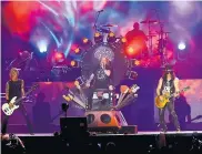  ?? AFP ?? La banda estadounid­ense Guns ‘N’ Roses.