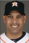  ?? ASSOCIATED PRESS FILE PHOTO ?? The Red Sox have announced that Alex Cora, pictured, will replace the fired John Farrell.