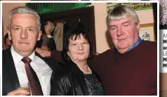  ?? ABOVE: LEFT: ?? Michael Larkin McCarthy, Milltown; Danny Tim O’Sullivan and Frankie Sheehan, Killorglin.
Dan O’Connor, Killorglin; Maureen Casey, Rockchapel; and Mike Casey, Scartaglin.