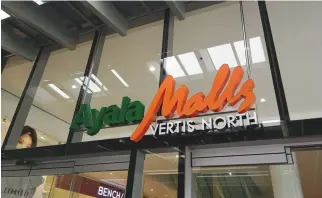  ?? CATHY ROSE A. GARCIA ?? AYALA LAND, Inc. is developing Vertis North as the central business district in Quezon City.