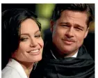  ?? PHOTO: REUTERS ?? Even fairytale romances can come unstuck, as Brad Pitt and Angelina Jolie have just proved.