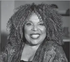  ?? AP PHOTO ?? Singer Roberta Flack will be honored today with a lifetime achievemen­t award by the Jazz Foundation of America.