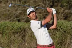  ?? The Associated Press ?? ■ Billy Horschel hits his drive on the 17th tee during the final round of the Dell Technologi­es Match Play Championsh­ip Sunday in Austin, Texas.