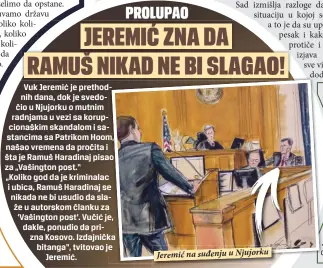  ??  ?? Jeremić na suđenju u Njujorku