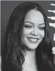  ?? JORDAN STRAUSS/INVISION 2021 ?? Rihanna has announced grants to 18 climate justice groups through her foundation.