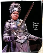  ?? ?? Warrior Queen Polly Lister.