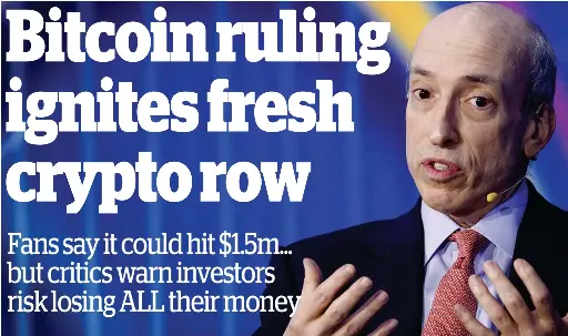 Bitcoin ruling ignites fresh crypto row - PressReader